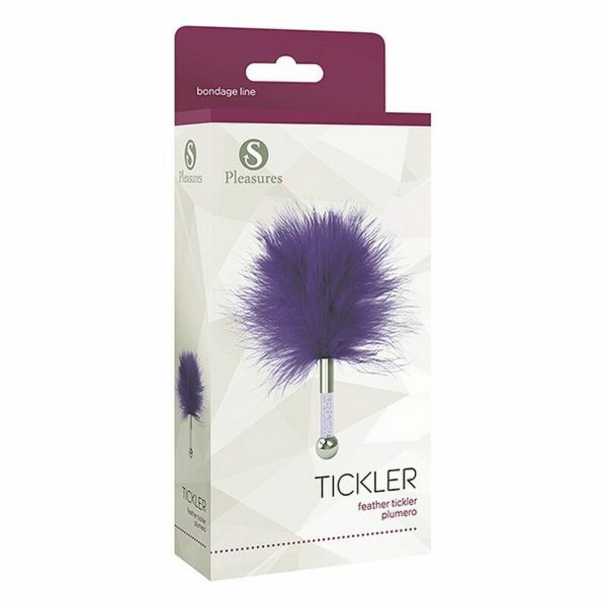 Перьевая щекоталка S Pleasures Tickler Пурпурный-2