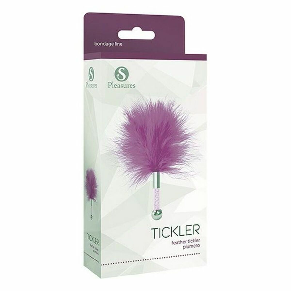 Перьевая щекоталка S Pleasures Tickler Розовый-2