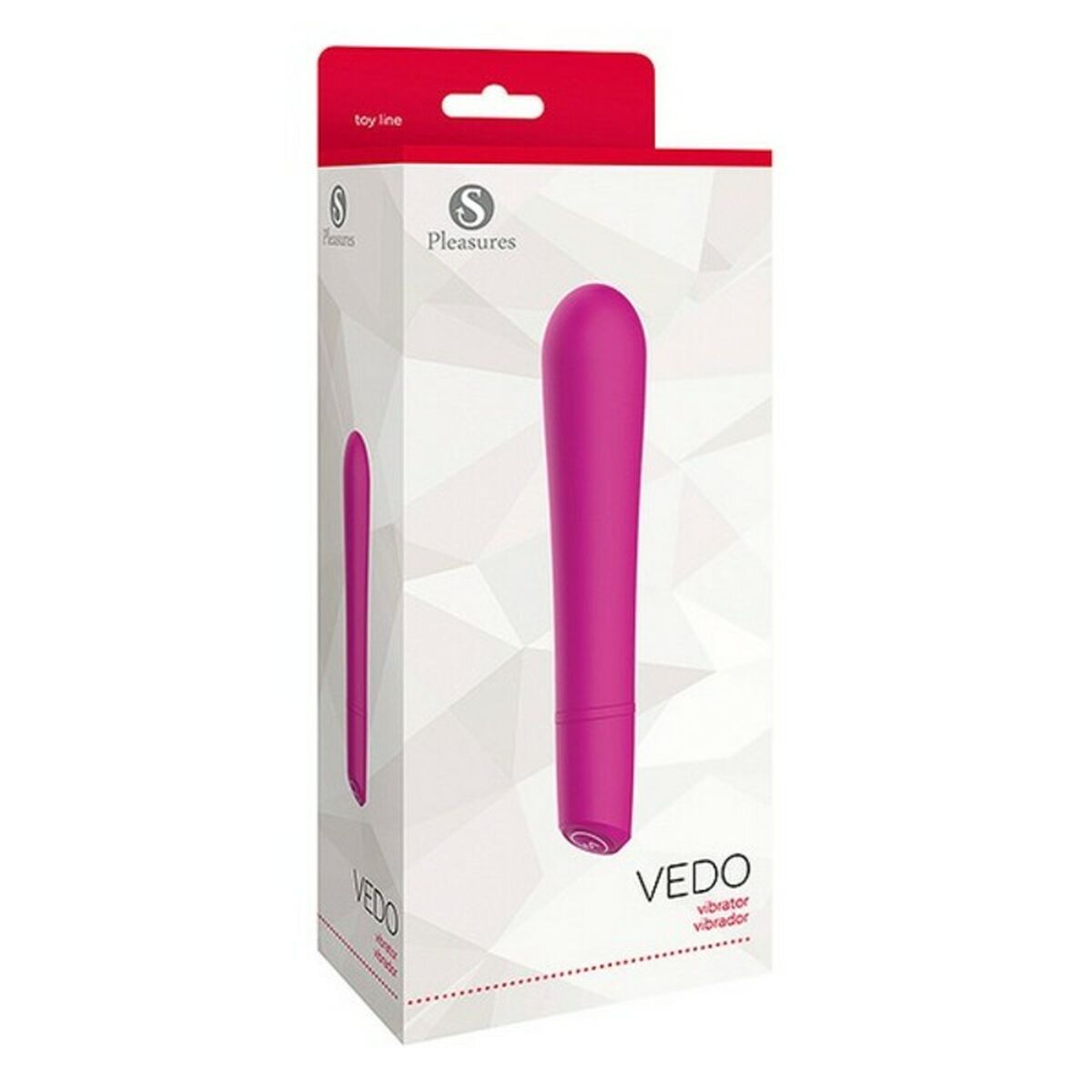 Вибратор S Pleasures Vedo Розовый-3
