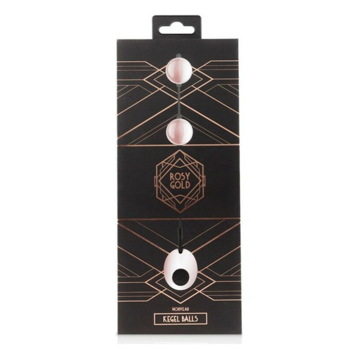 Вагинальные шарики Rosy Gold ABS (Ø 28 mm)-3