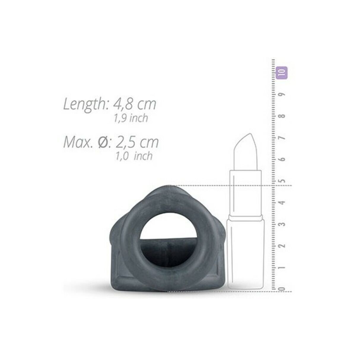 Кольца на пенис Stretchy Cocksling (Ø 25 mm - 30 mm)-2