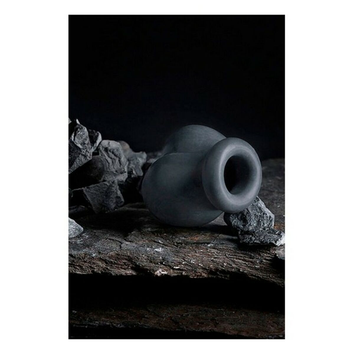 Кольца на пенис Boners Ball Pouch Темно-серый Семенники (Ø 20 mm)-3