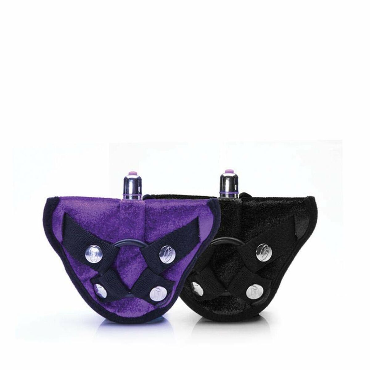 Вибратор-страпон Tantus Лиловый Чёрный (3 pcs)-6