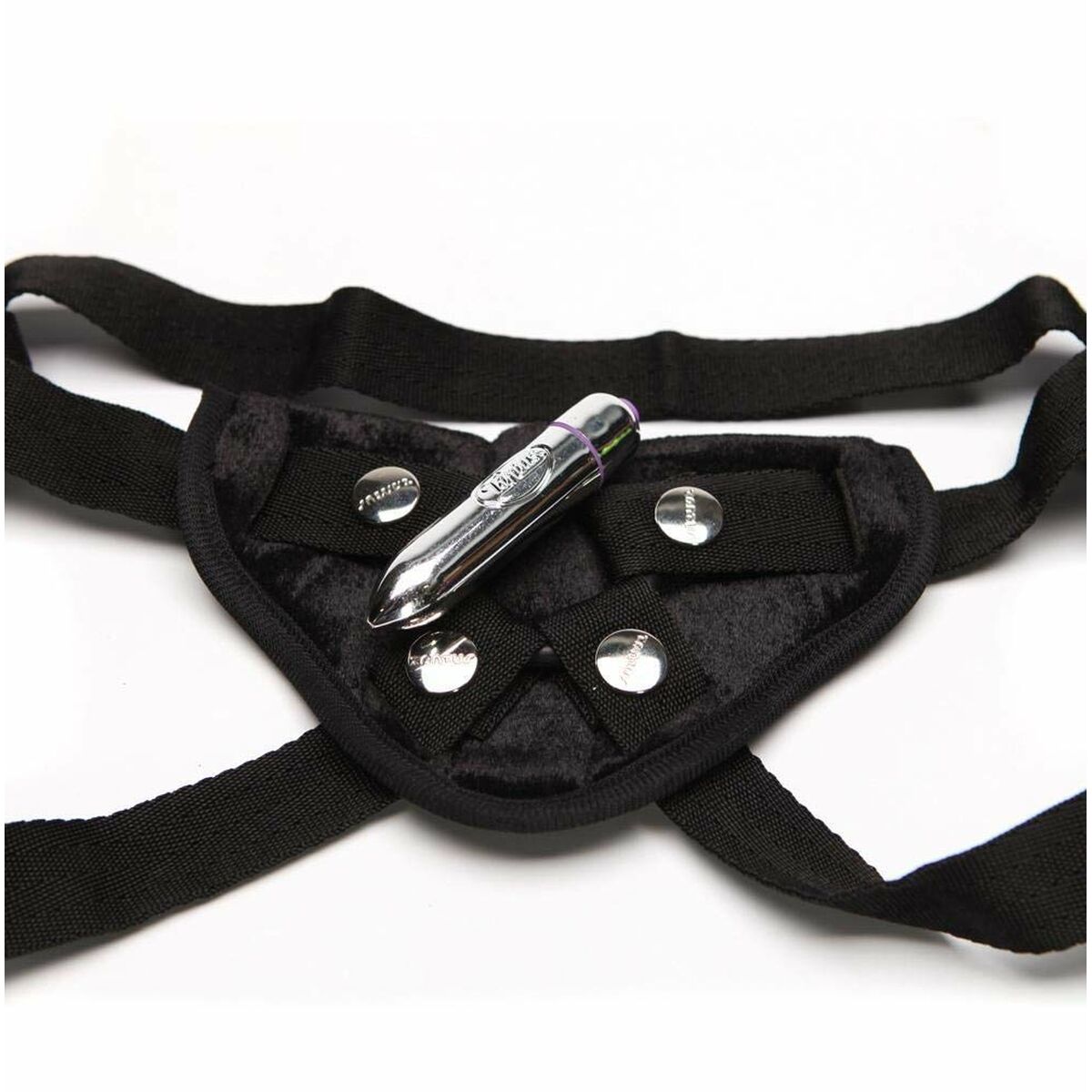Вибратор-страпон Tantus Чёрный (3 pcs)-4