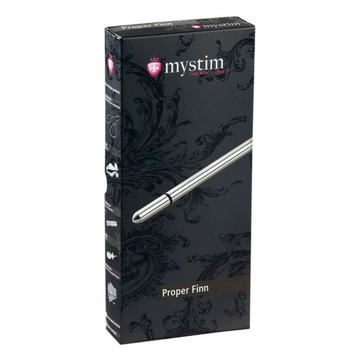 Саундинг для уретры Thin Finn Mystim Серебряный-2