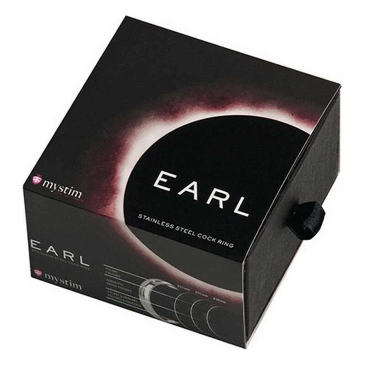 Кольца на пенис Mystim Earl Серебряный (ø 55 mm)-2