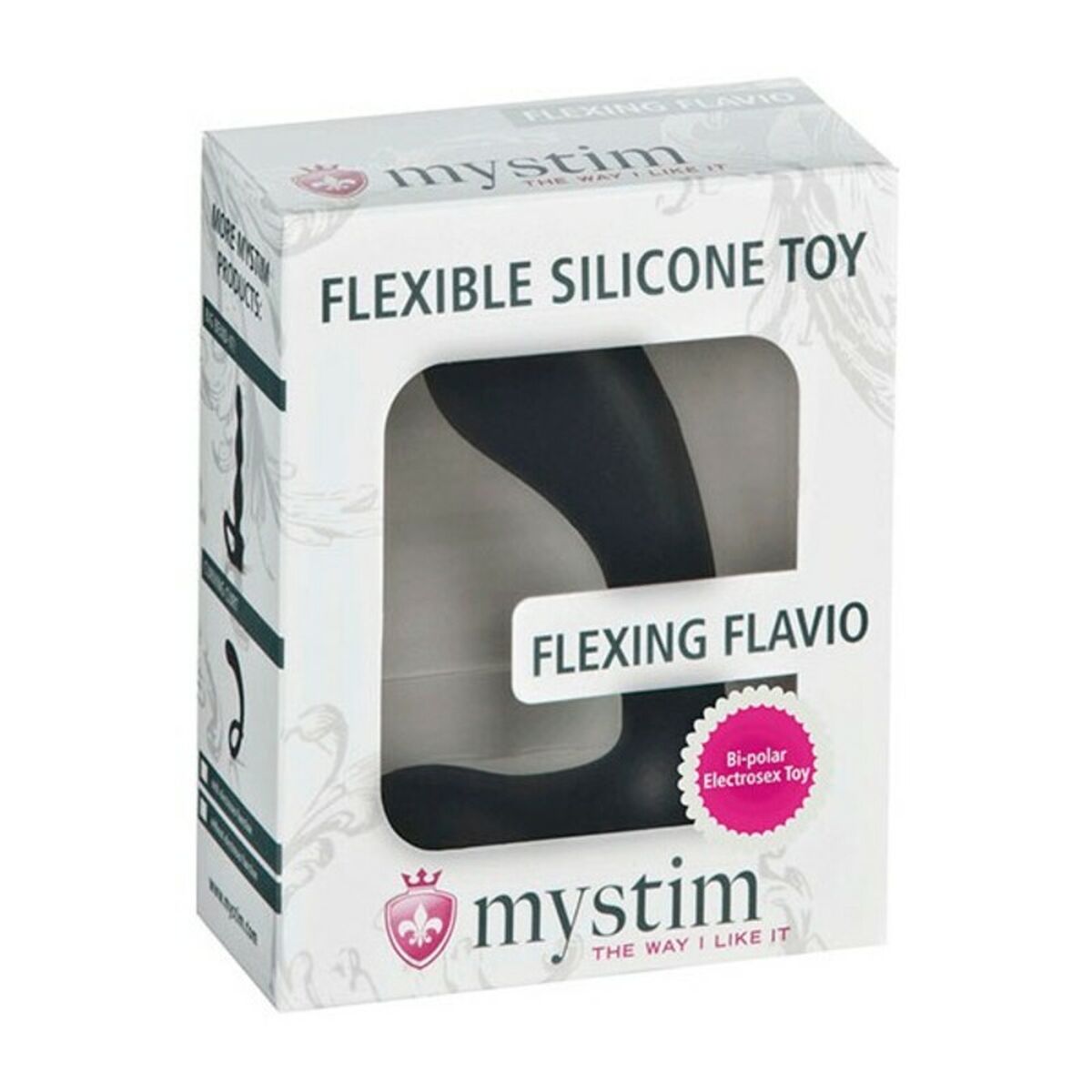 Стимулятор простаты Flexing Flavio Electrosex Mystim Чёрный-2