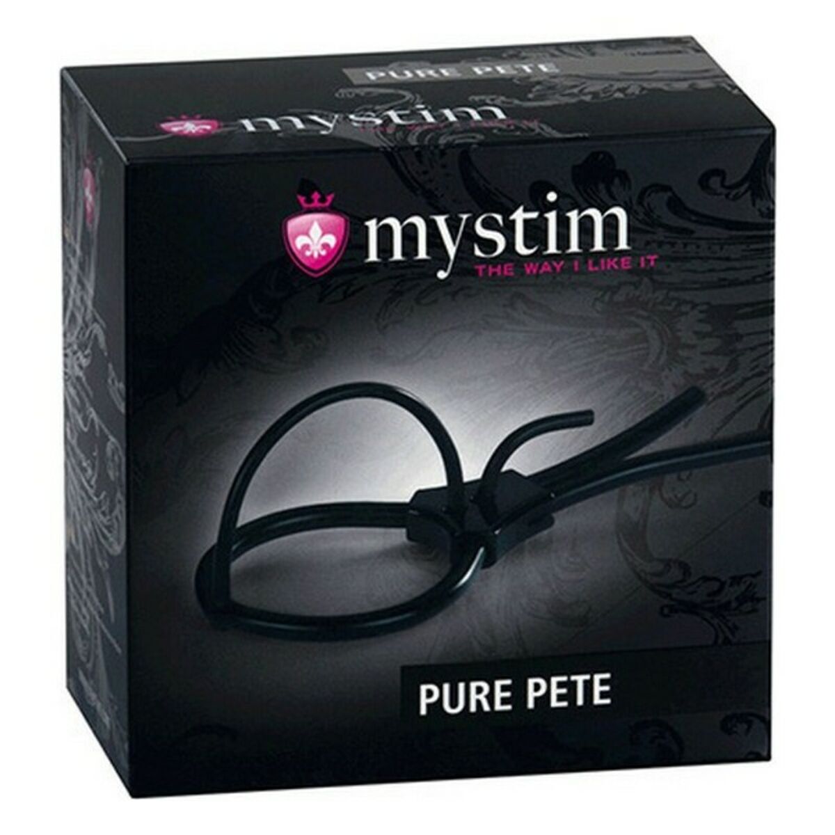Электростимулятор Plunging Pete с короной Mystim Pure Pete Чёрный-2
