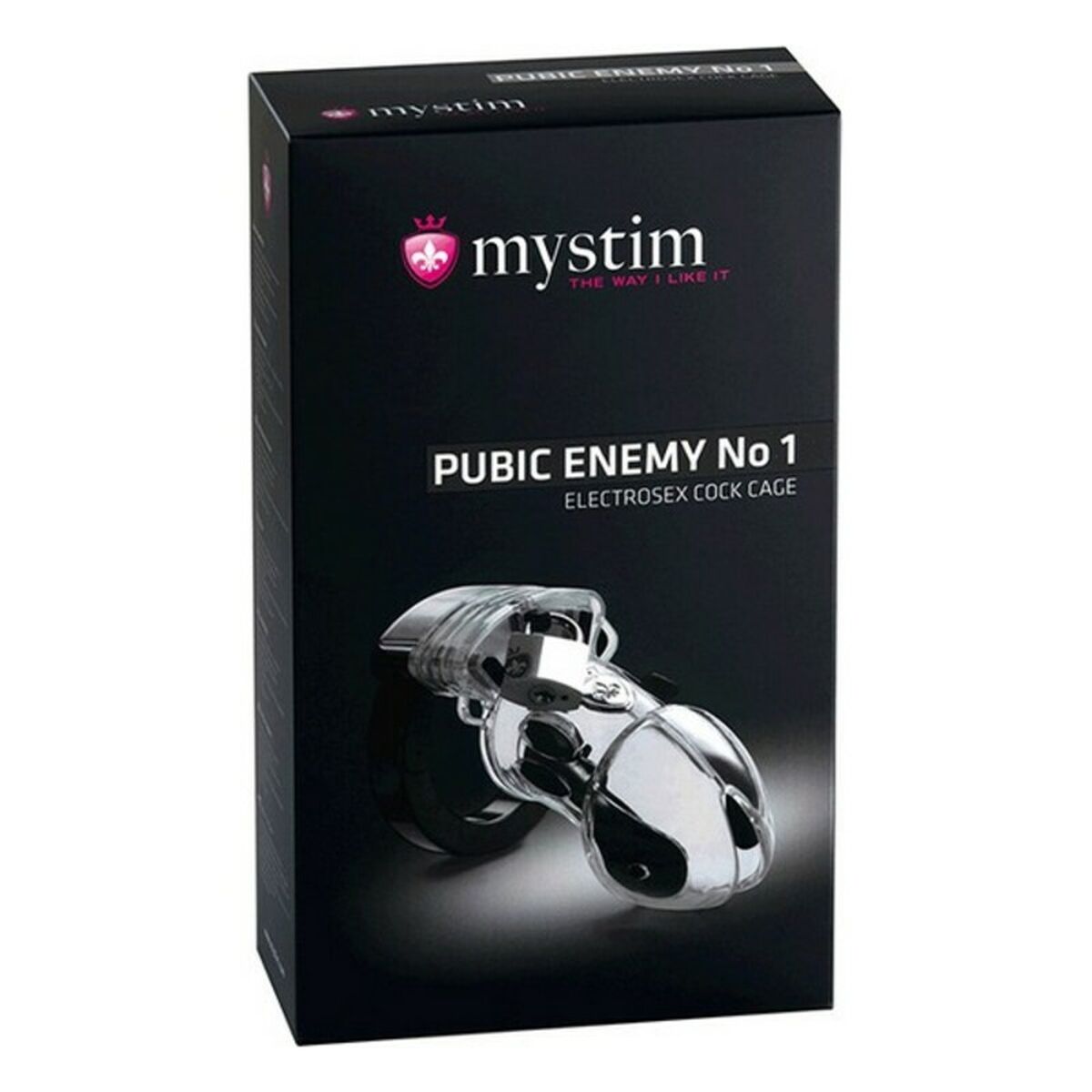 Мужской пояс верности Pubic Enemy No 1 Mystim Прозрачный-4