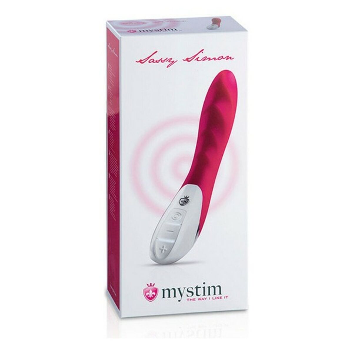 Вибратор Sassy Simon, розовый Mystim Sassy Simon-3