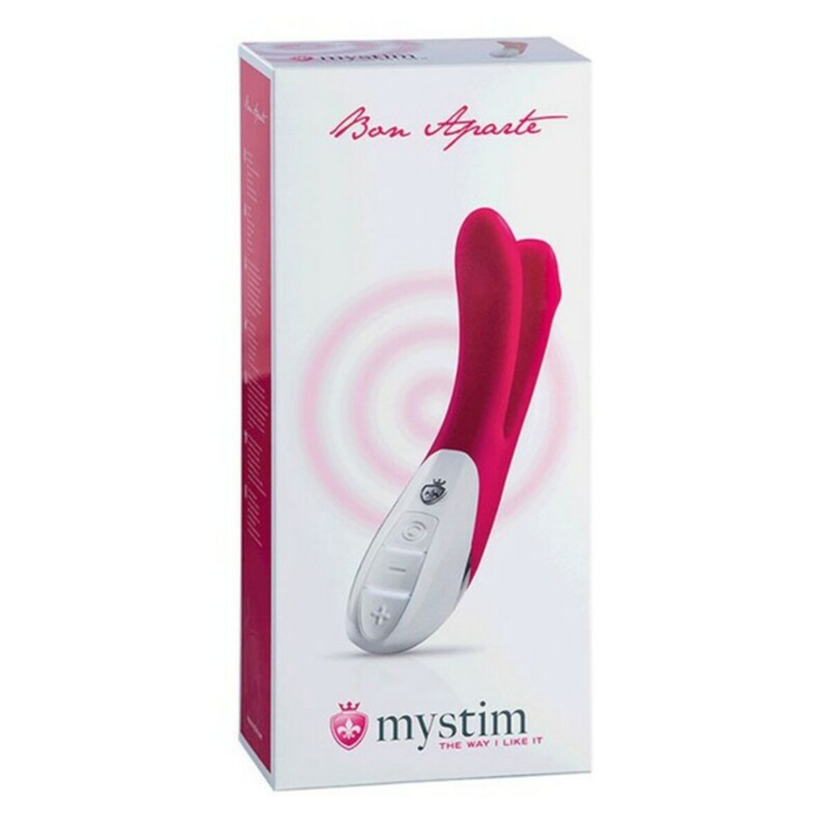 Двойной стимулирующий вибратор Mystim Bon Aparte Розовый-2