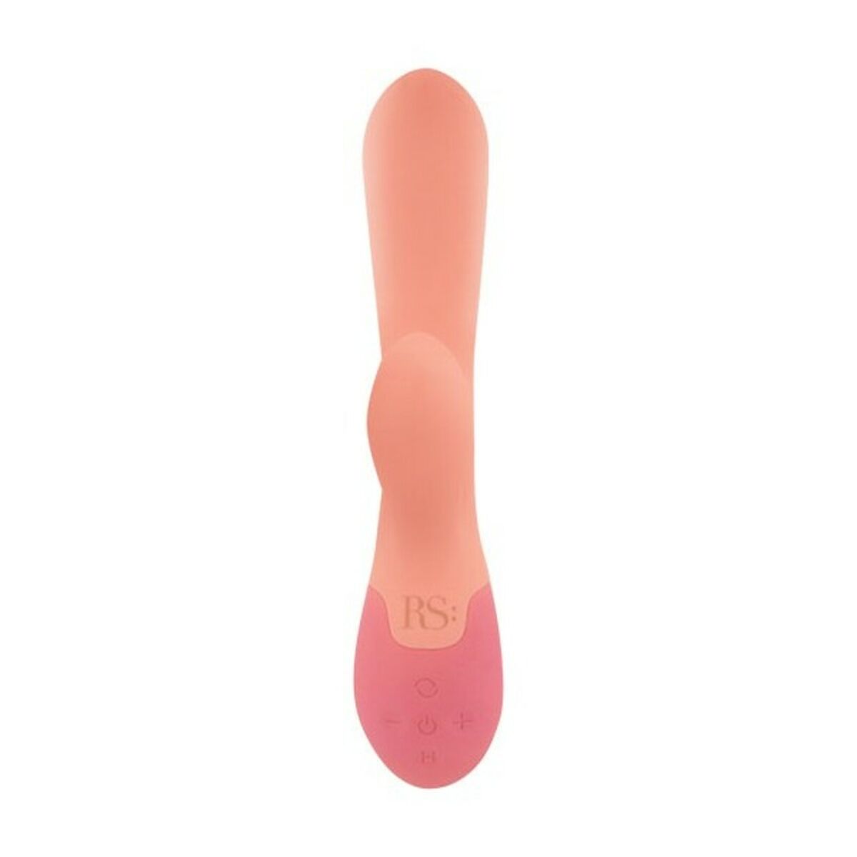 Двойной стимулирующий вибратор Rianne S Essentials Xena Rabbit Оранжевый Коралл-3