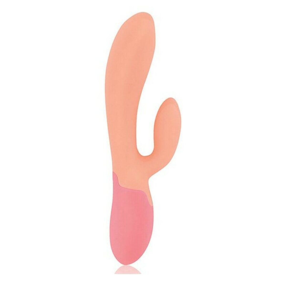 Двойной стимулирующий вибратор Rianne S Essentials Xena Rabbit Оранжевый Коралл-5