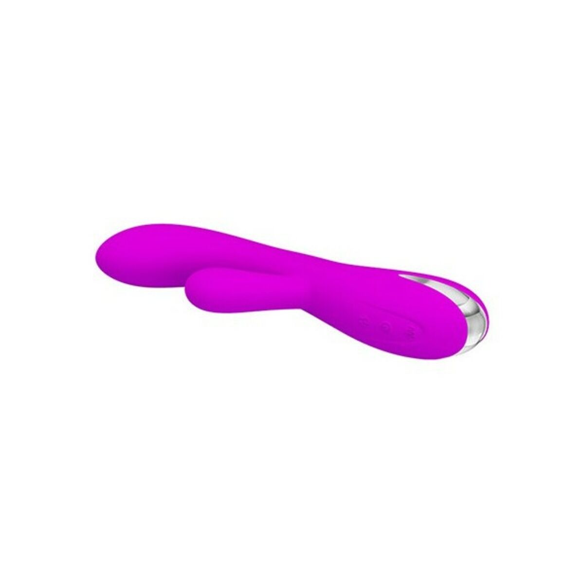 Двойной стимулирующий вибратор Pretty Love Wilbur Розовый (11 cm)-3