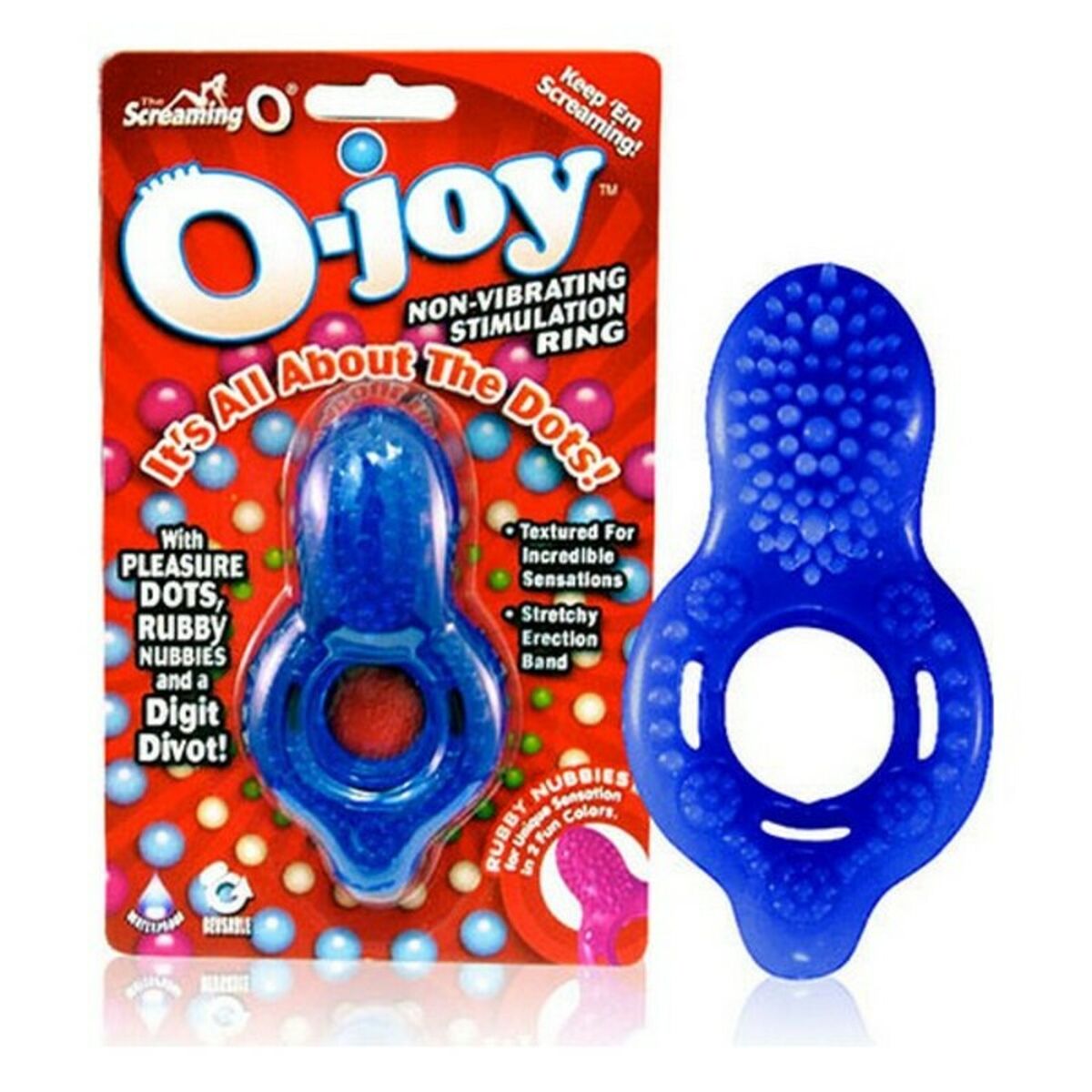 Кольца на пенис The Screaming O O-joy Разноцветный-2