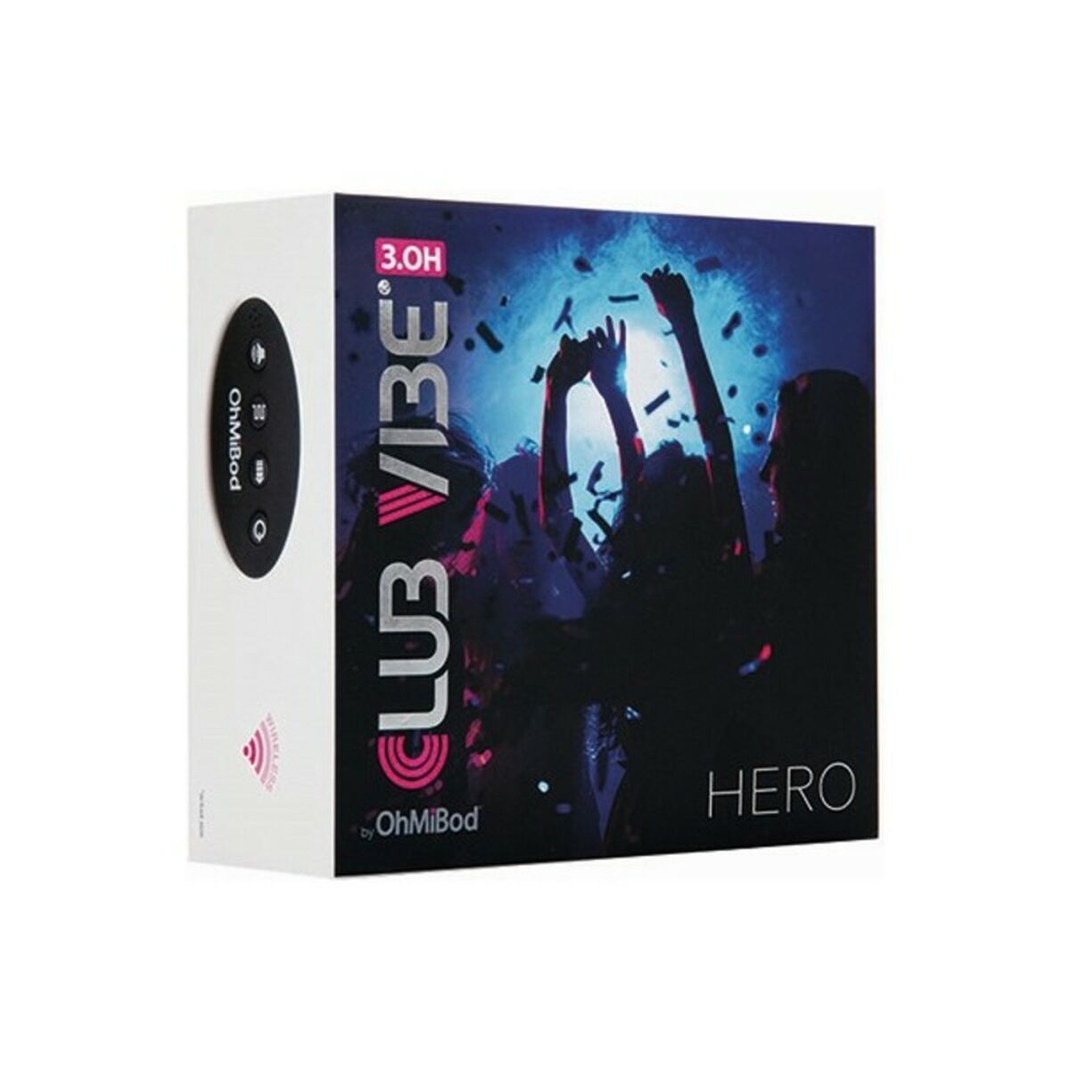 Музыкальный вибратор Club Vibe 3.OH Hero OhMiBod Чёрный-2