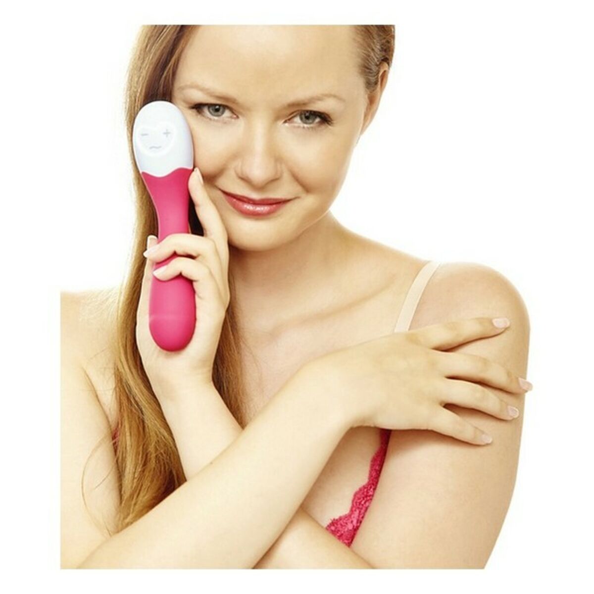 Вибратор для точки G Cuddle Lovelife by OhMiBod 3000011046 Белый/Красный-2