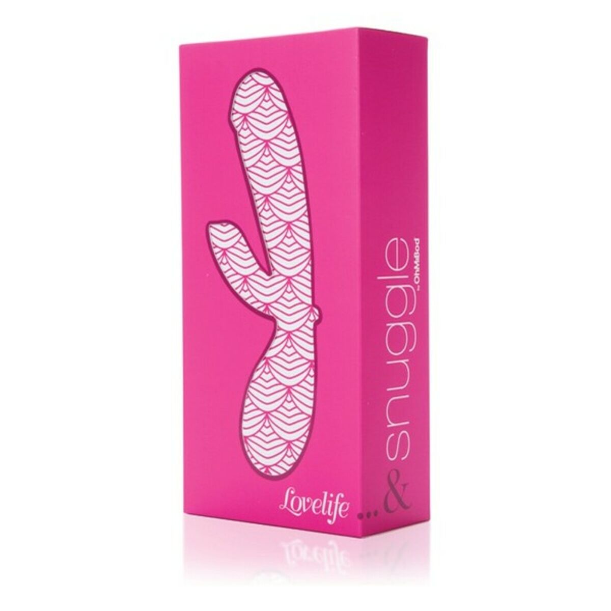 Двойной стимулирующий вибратор Lovelife by OhMiBod AT015 Белый/Красный-3