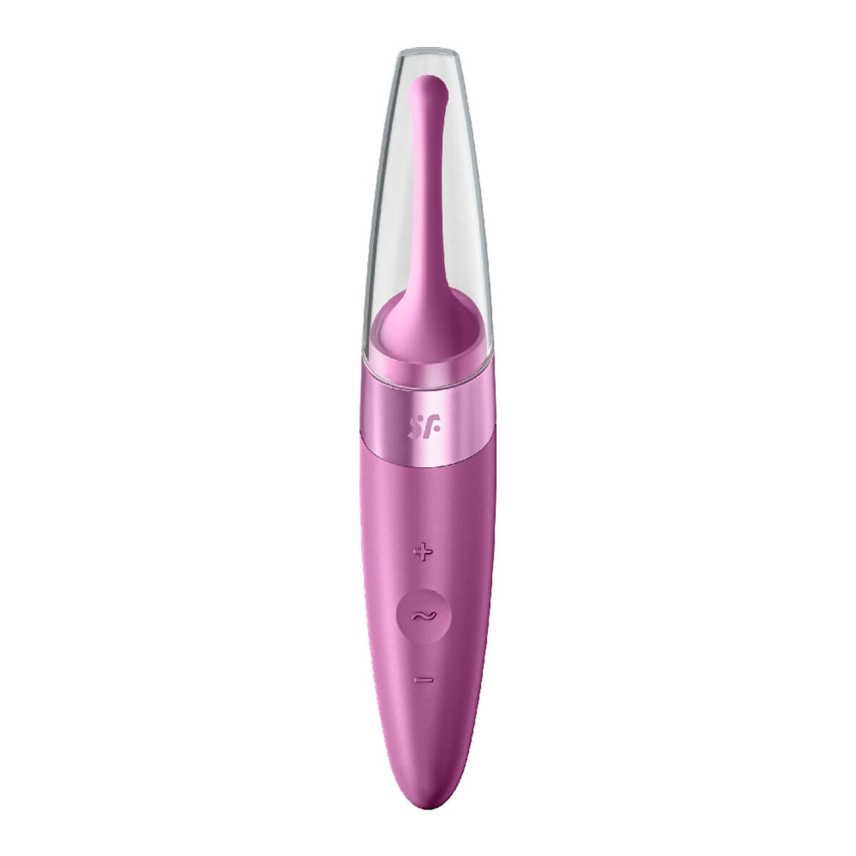 Изогнутый вибратор для клитора Satisfyer вишневый-3
