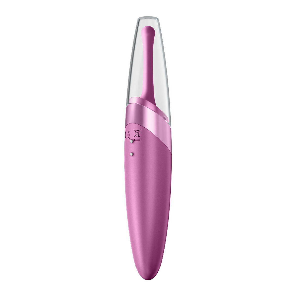 Изогнутый вибратор для клитора Satisfyer вишневый-5