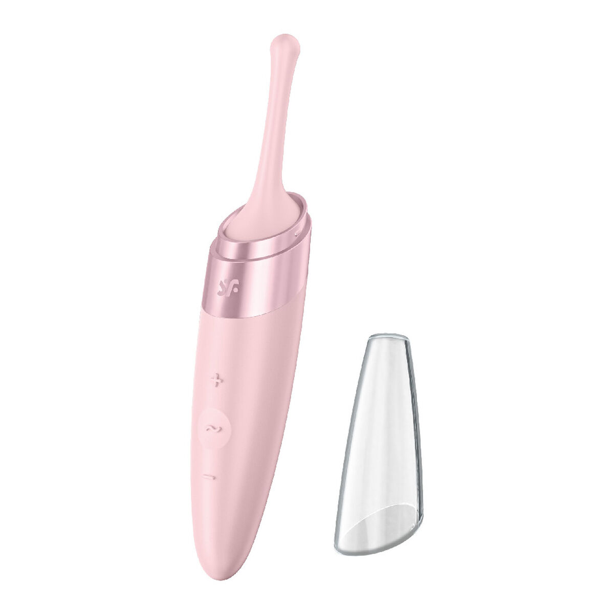 Изогнутый вибратор для клитора Satisfyer Светло Pозовый Розовый-4