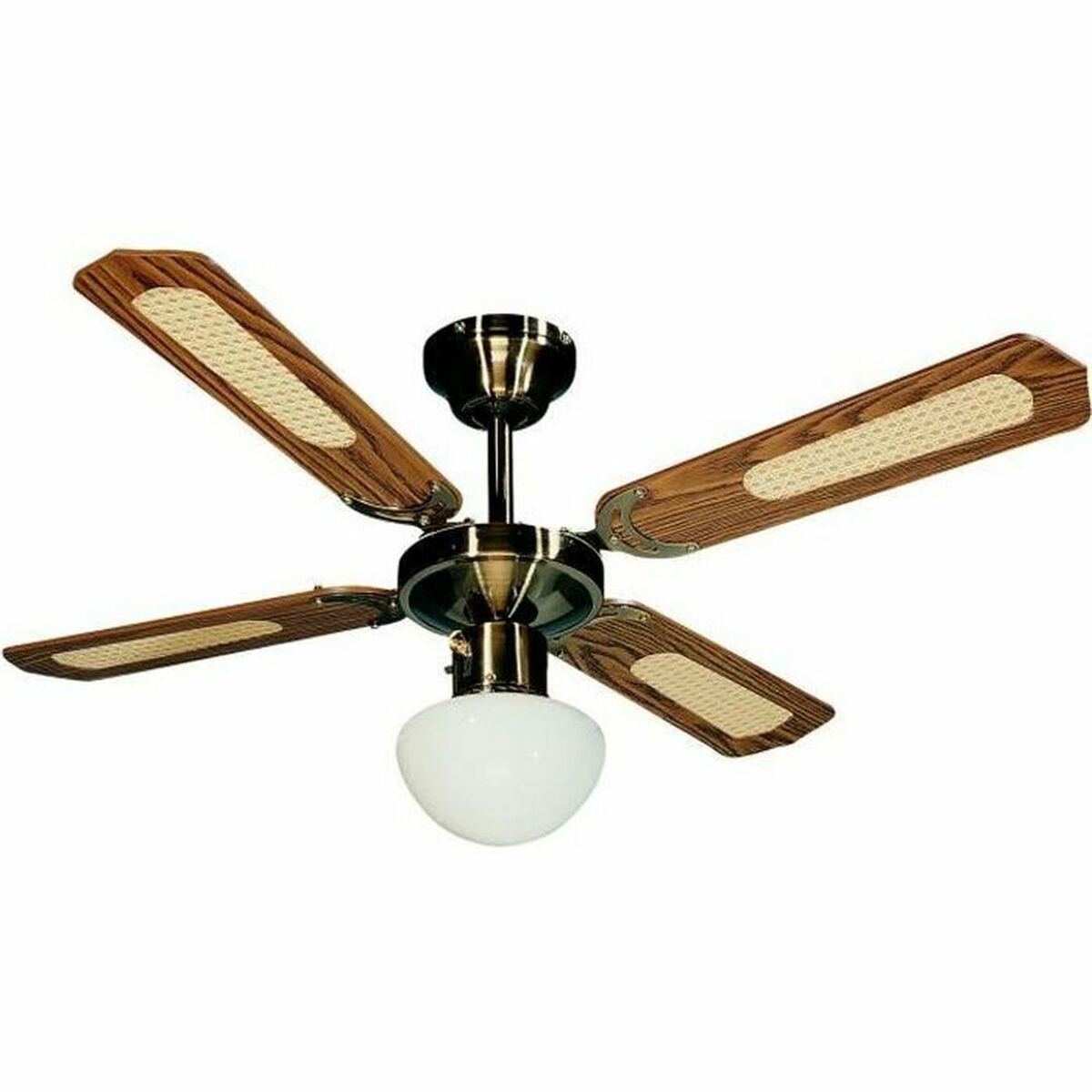 Ventilador de techo con luz FARELEK BALI Ø107 cm