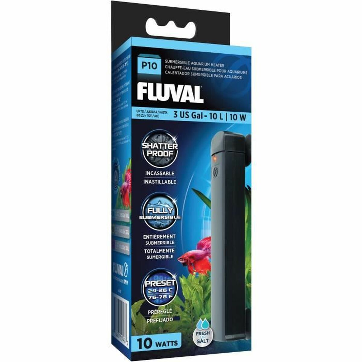 Fluval P10 10 Wヒーター-2