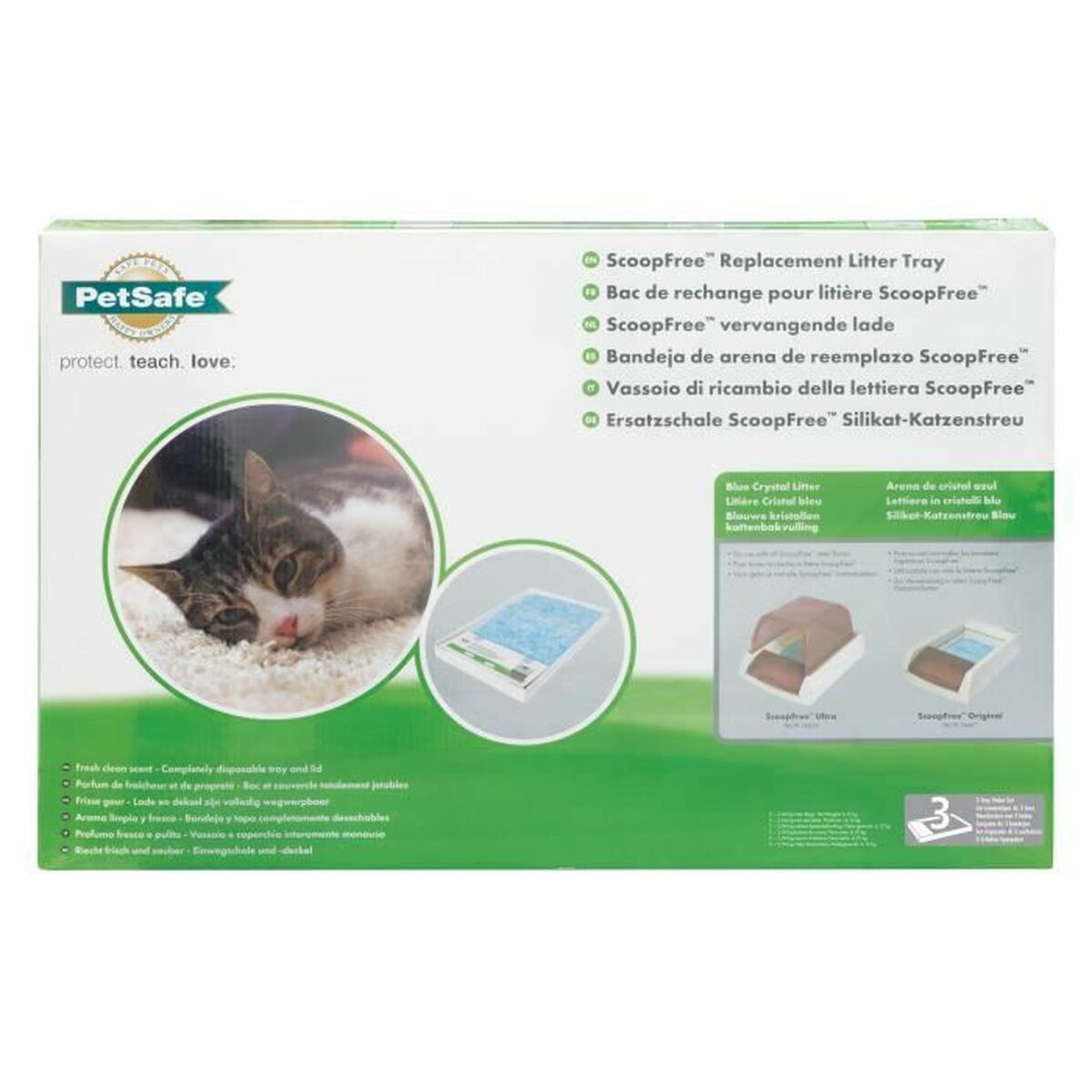Песок для кошек PetSafe Scoopfree Сменные части 3 штук-2
