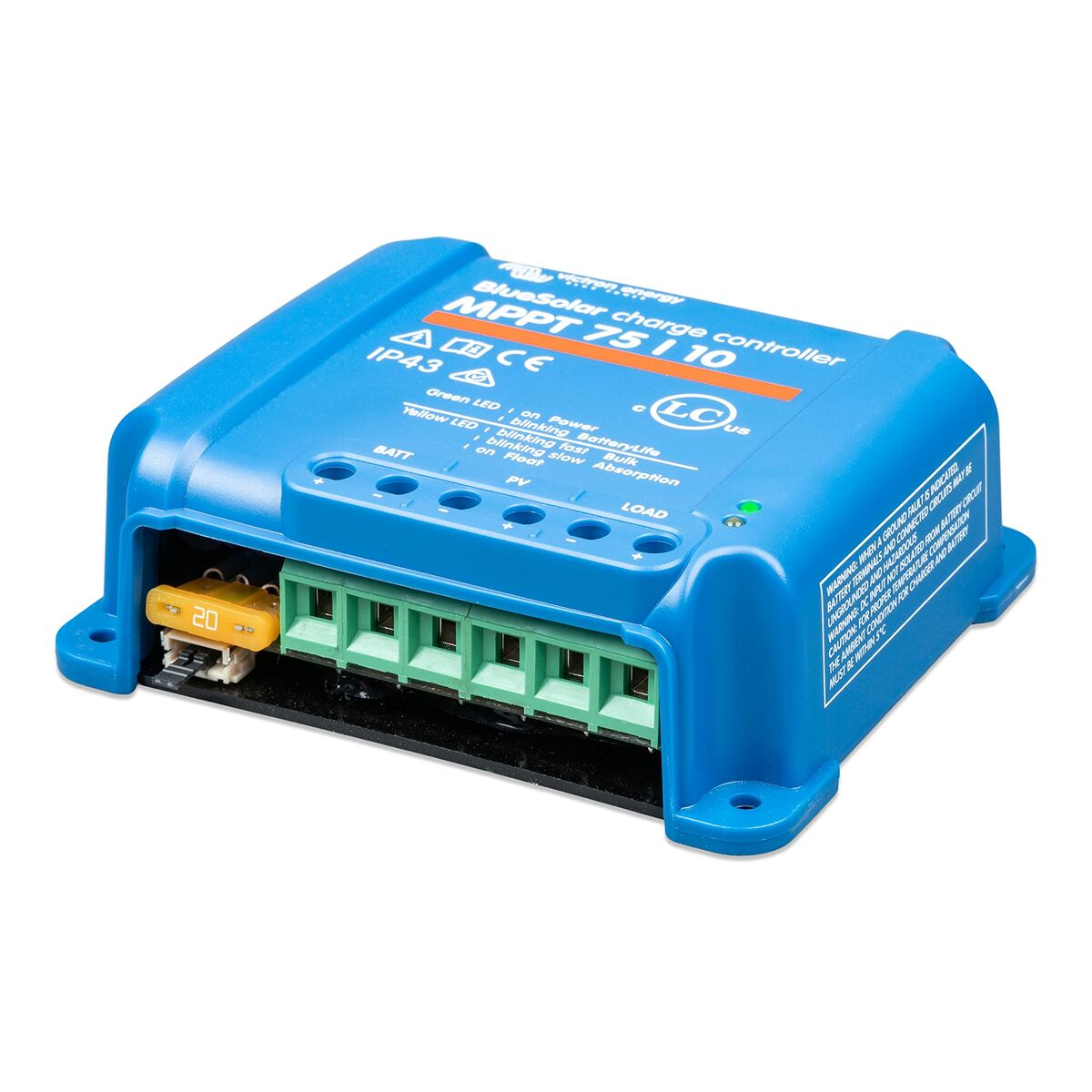 وحدة تحكم Victron Energy MPPT - 75/10 الشحن 12/24 V 10 A Solar-5