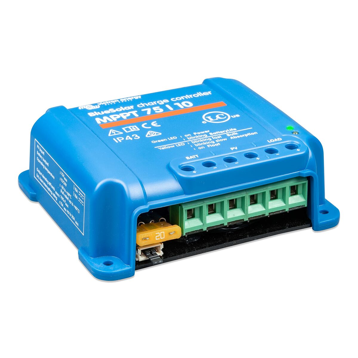 وحدة تحكم Victron Energy MPPT - 75/10 الشحن 12/24 V 10 A Solar-6