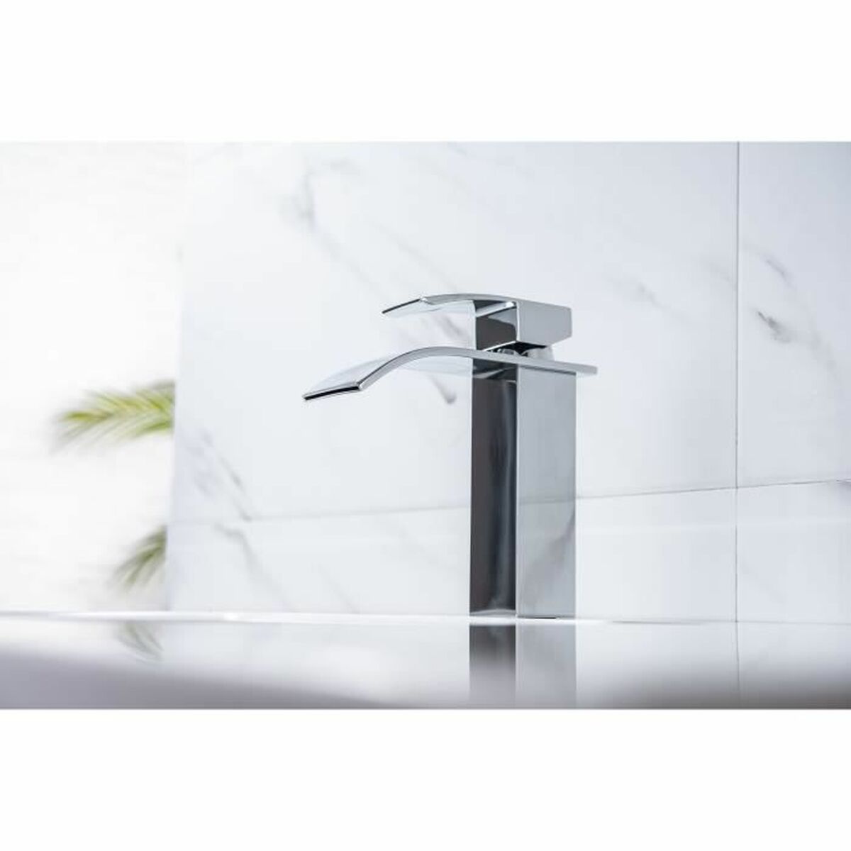 Oceanic Cascade Tek Saplı Karıştırıcı Pirinç Çinko Alaşımı 18. 1 cm-2