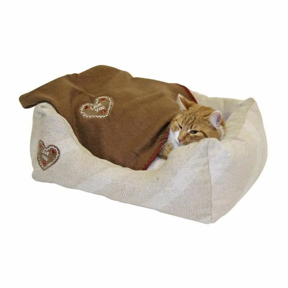 Hundebett Kerbl Love You 47 x 37 cm Beige-3
