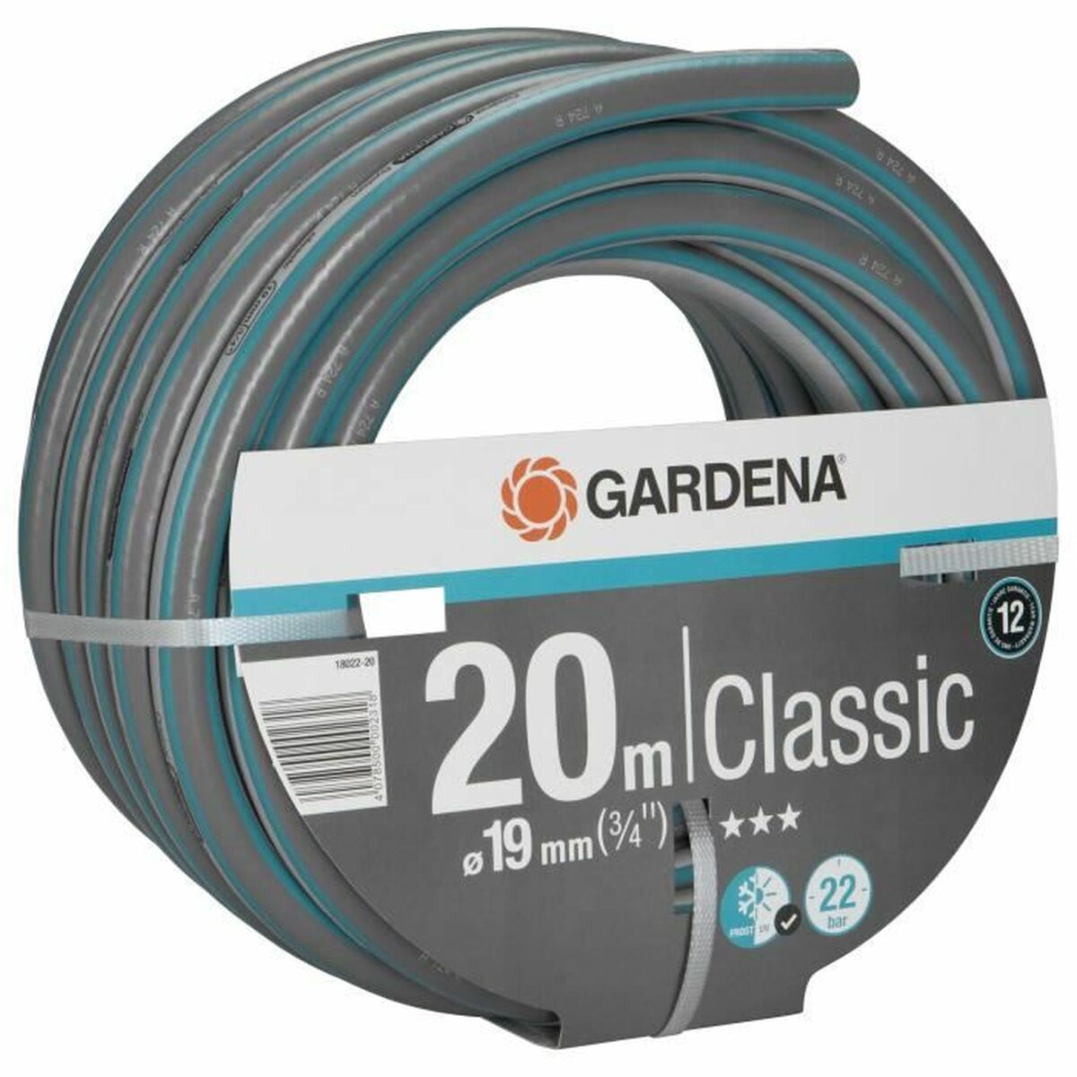 Шланг Gardena Classic 18022-20 PVC 20 m Ø 19 mm-2