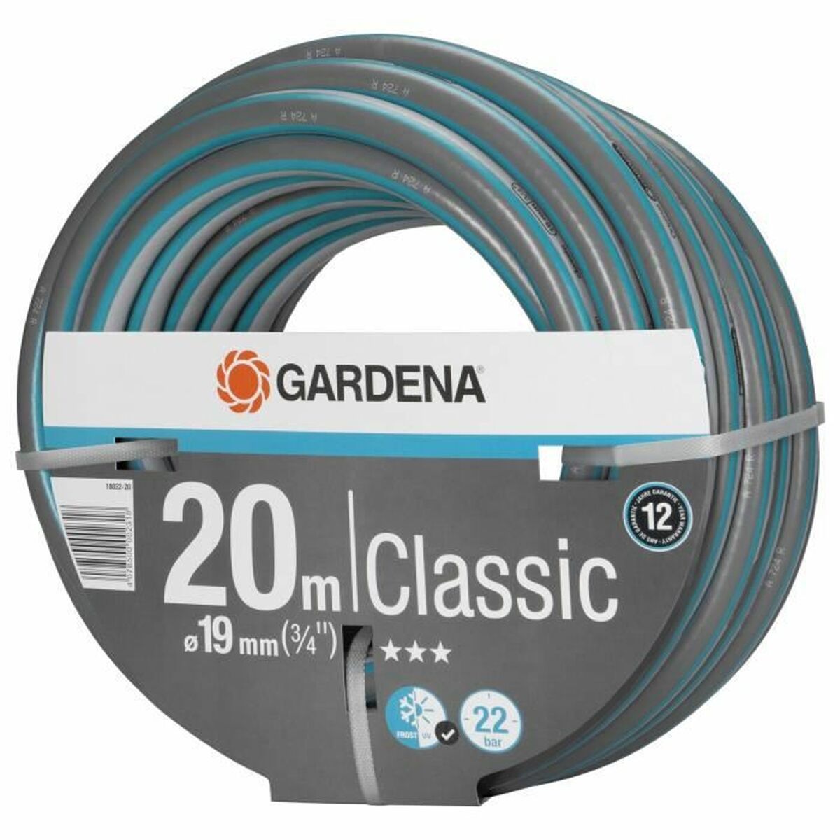 Шланг Gardena Classic 18022-20 PVC 20 m Ø 19 mm-3