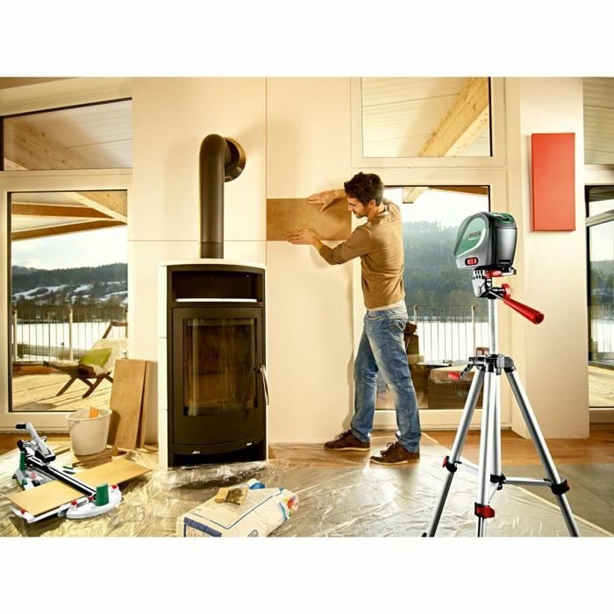 BOSCH Universallevel laser level 2 10 m-4