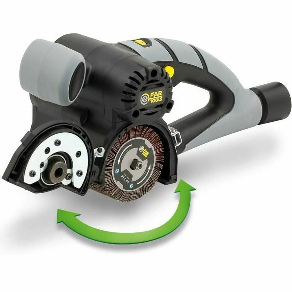 Polisher Fartools 115018 Abrasive brush 420 W 3200 rpm-2