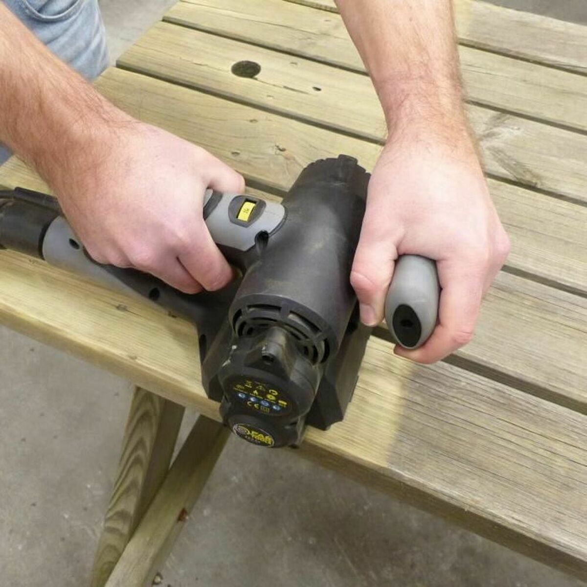 Polisher Fartools 115018 Abrasive brush 420 W 3200 rpm-3