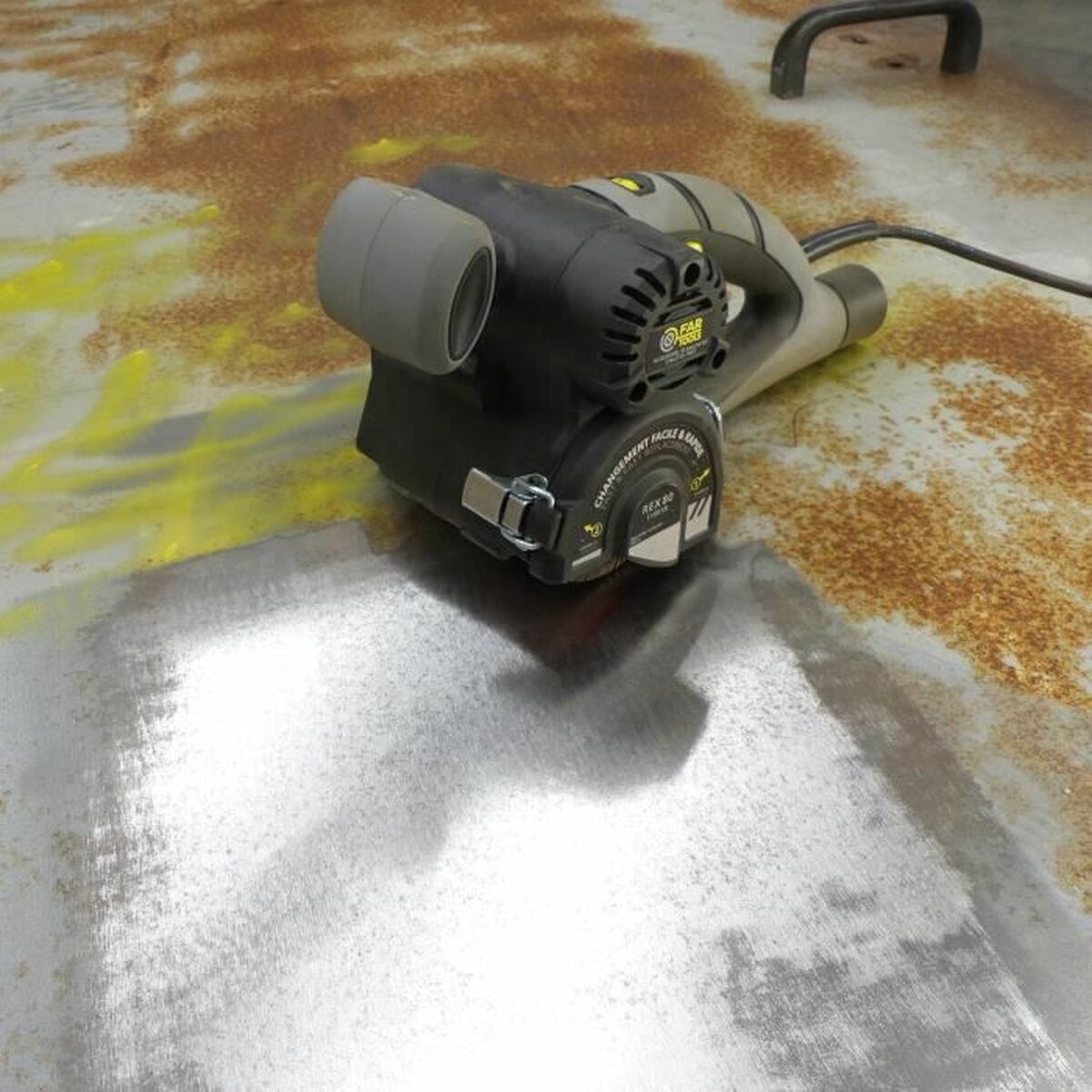 Polisher Fartools 115018 Abrasive brush 420 W 3200 rpm-4