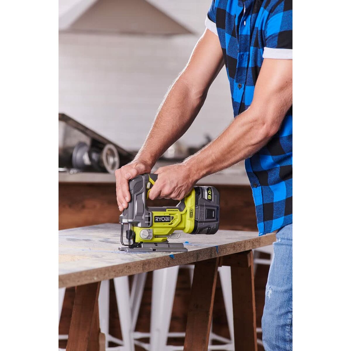 Ryobi One Saw Blade + 10 Item Jigsaw-4