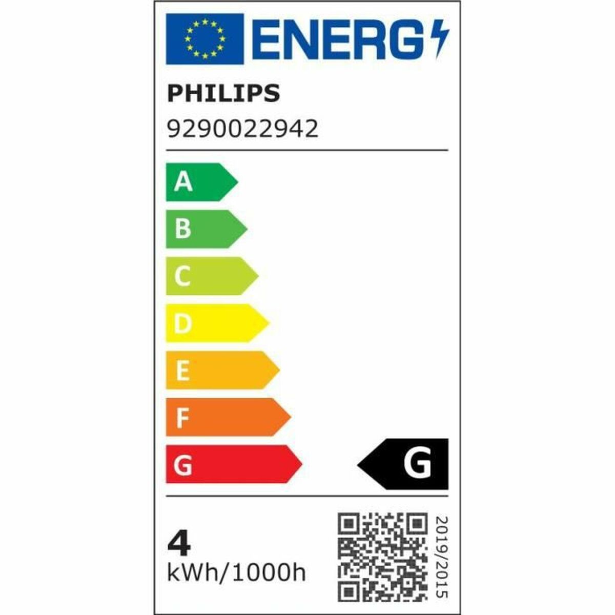 Bombilla LED Philips 929002294204 Blanco G 5,5 W E14 470 lm (6500 K)-4
