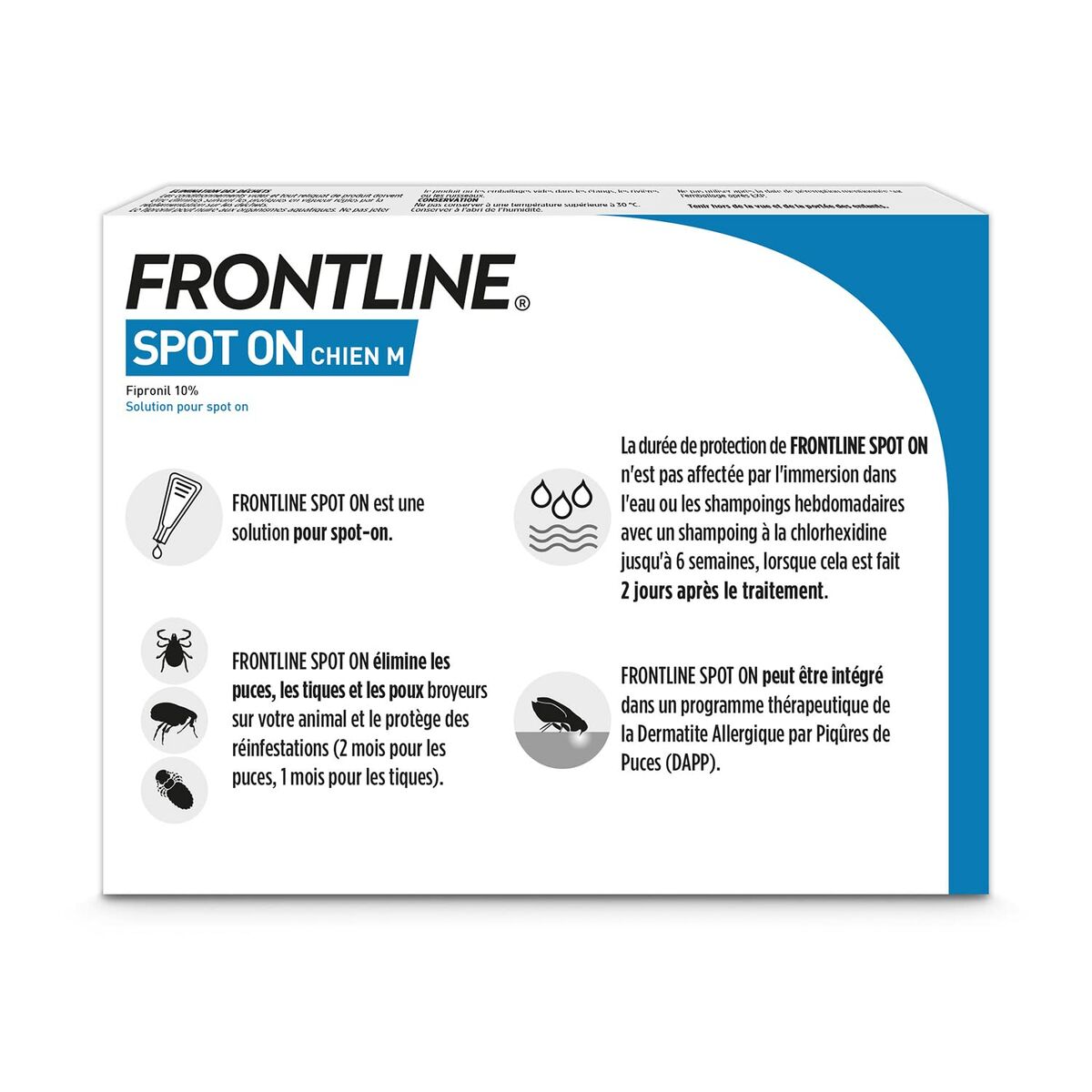 Mnseticida Frontline Dog 10-20 Kg 1,34 ml 4 mil-2