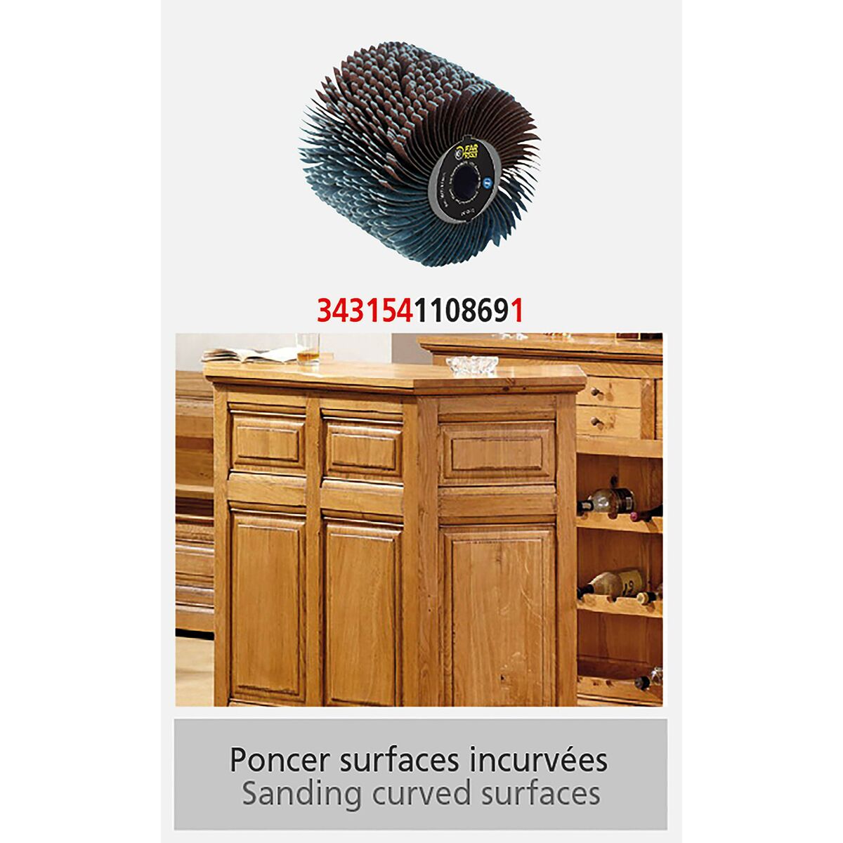 Abrasive Brush Fartools 110869 Ø 120 mm-2