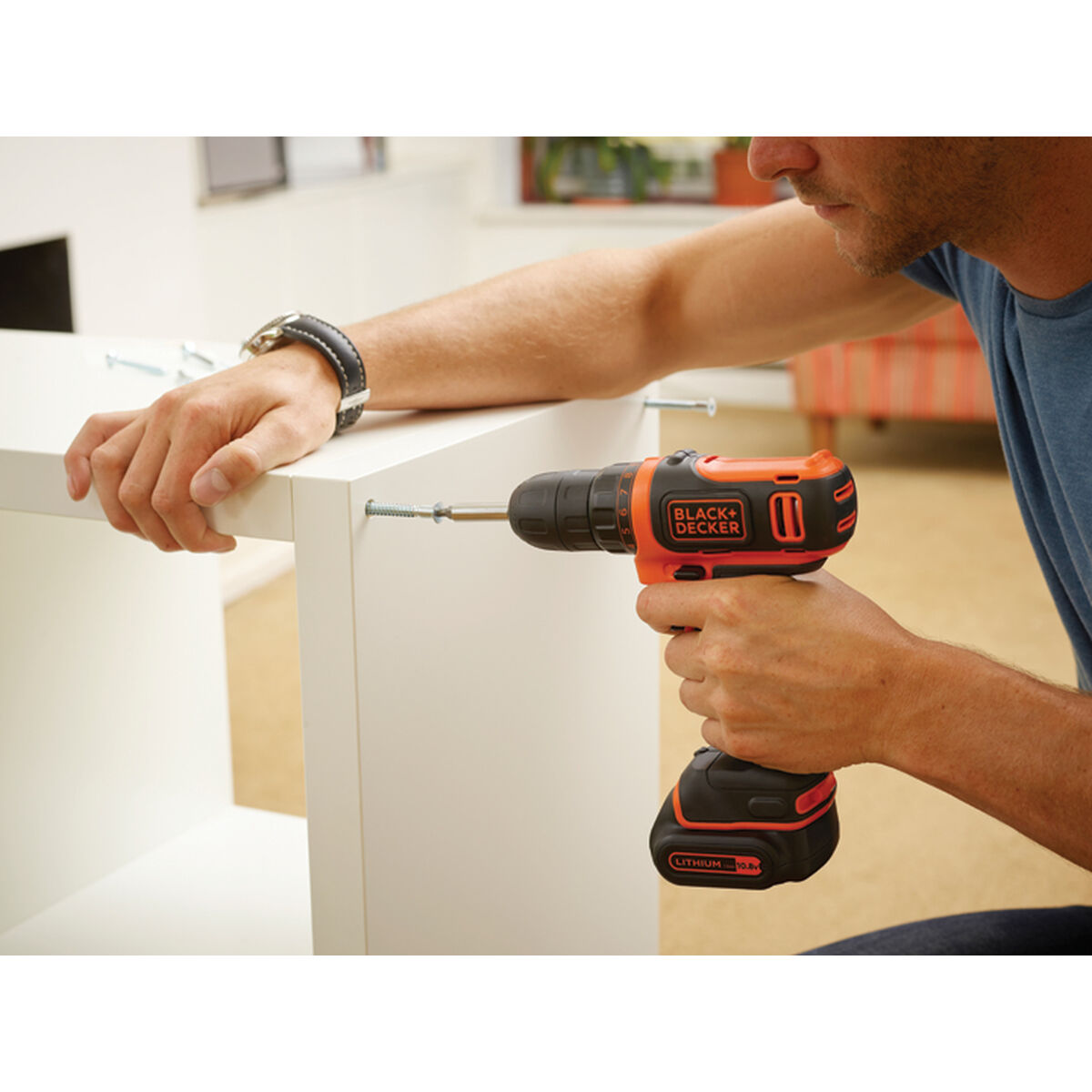Black & Decker BDCDD12KB-QW 10.8 V screwdriver-7