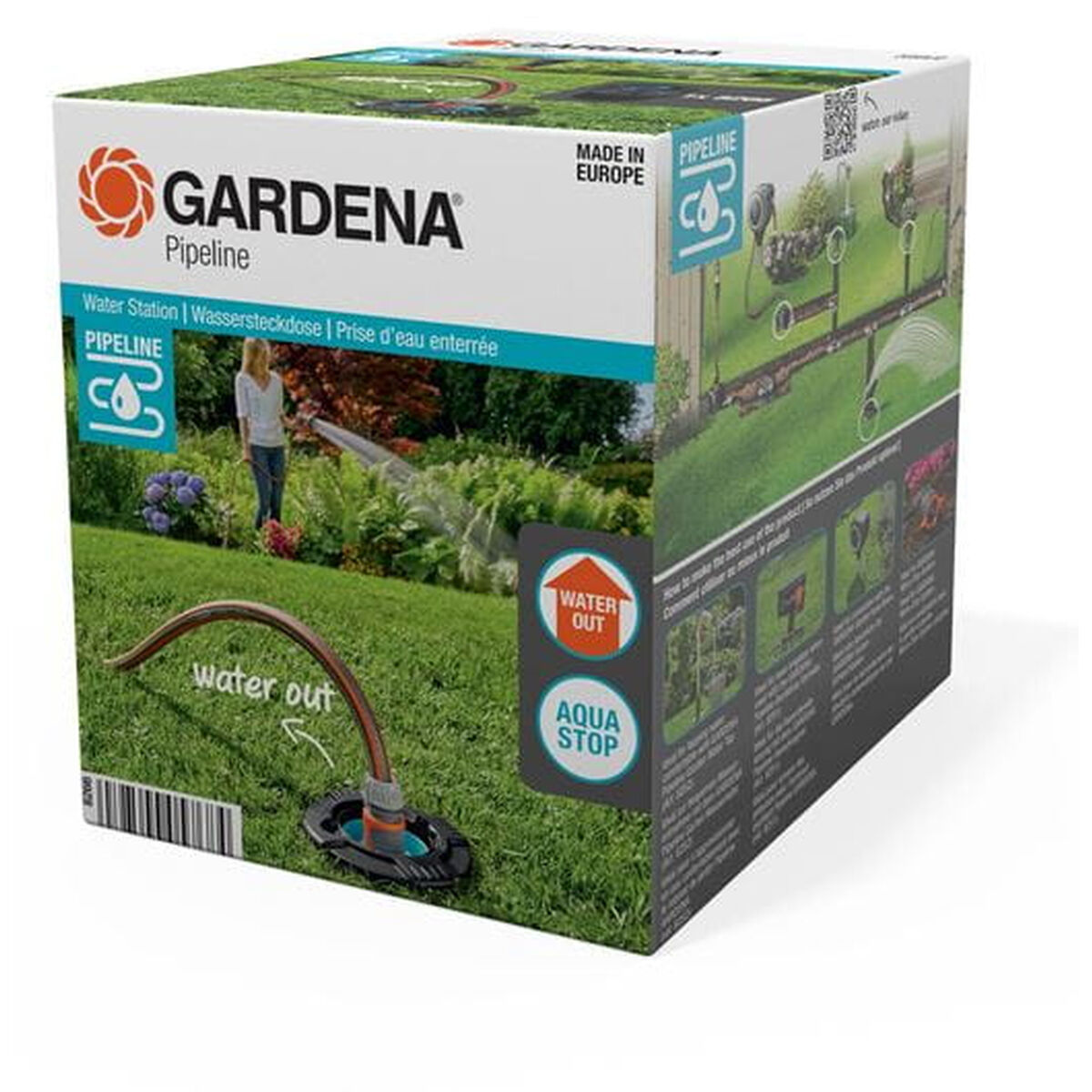 Шланговый соединитель Gardena 8266-20 3/4-2