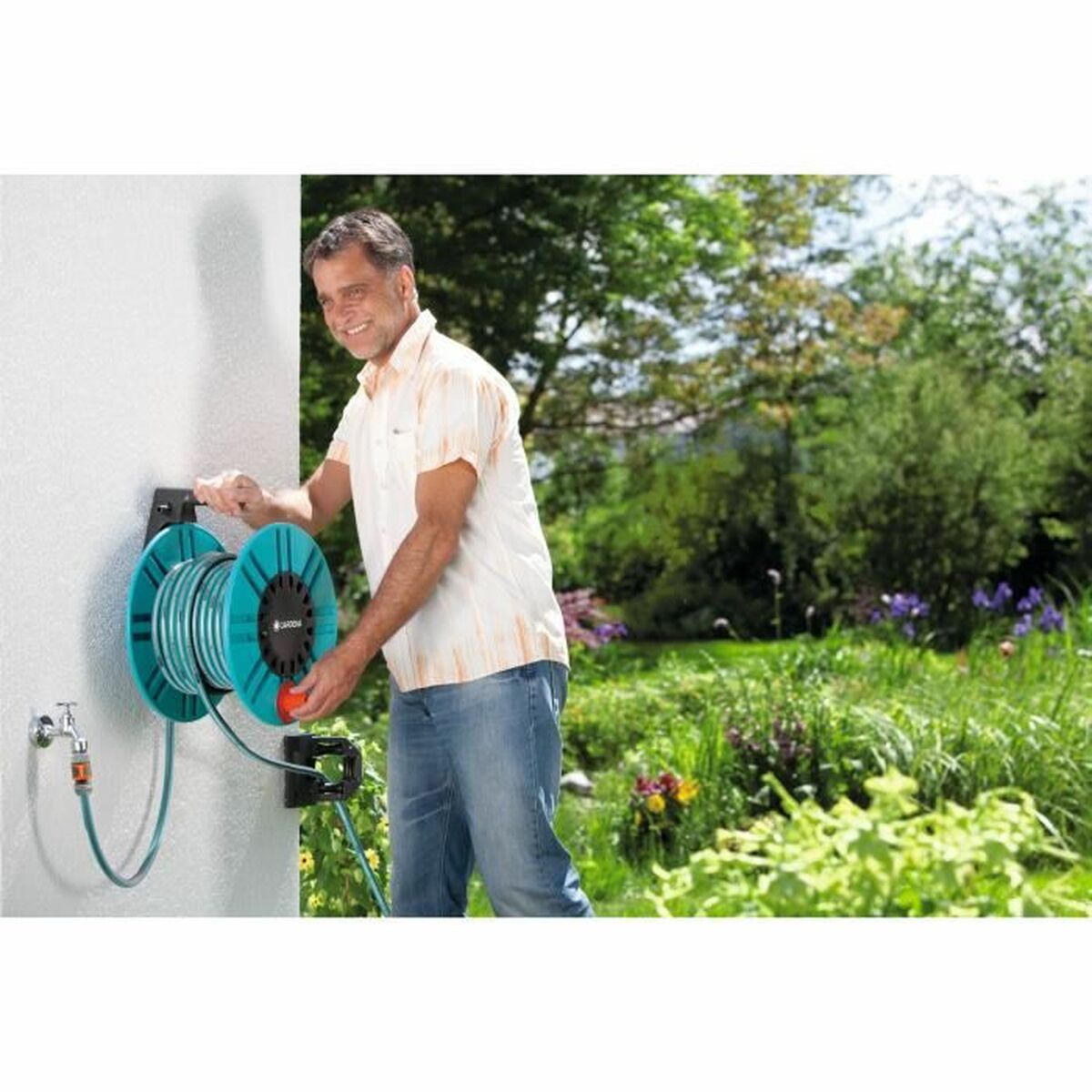 Gardena Mural Classic 02650-20 60 m Hose Holder-5