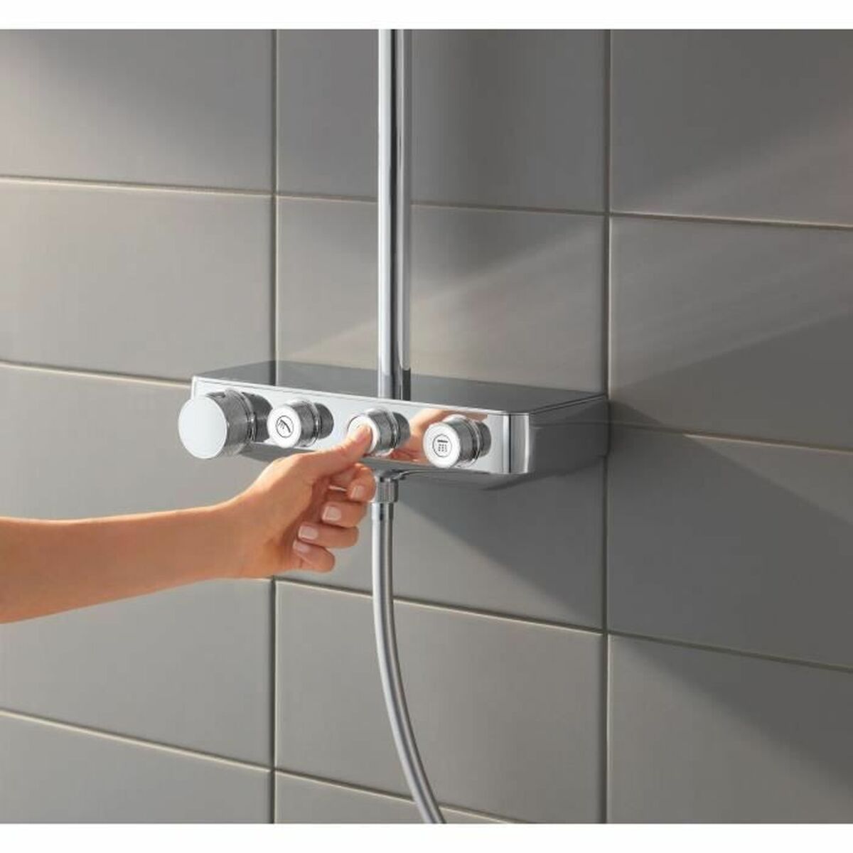 Душ бағаны Grohe Euphoria SmartControl 310 Cube Duo 26508000-3