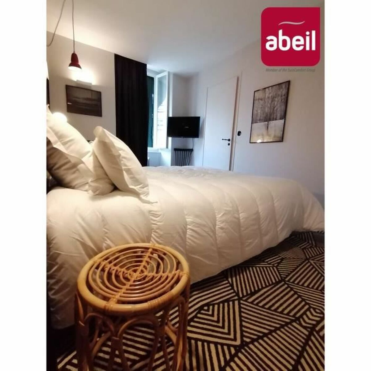 Скандинавское наполнение Abeil Ultima Comfort 450 Белый 200 x 200 cm-3
