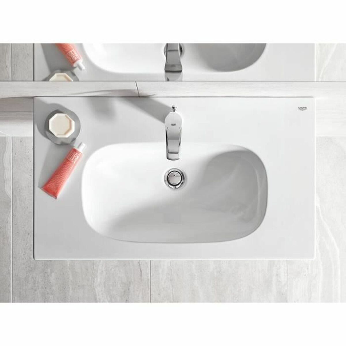 Grohe 3958400H 80 x 46 cm洗涤液-6