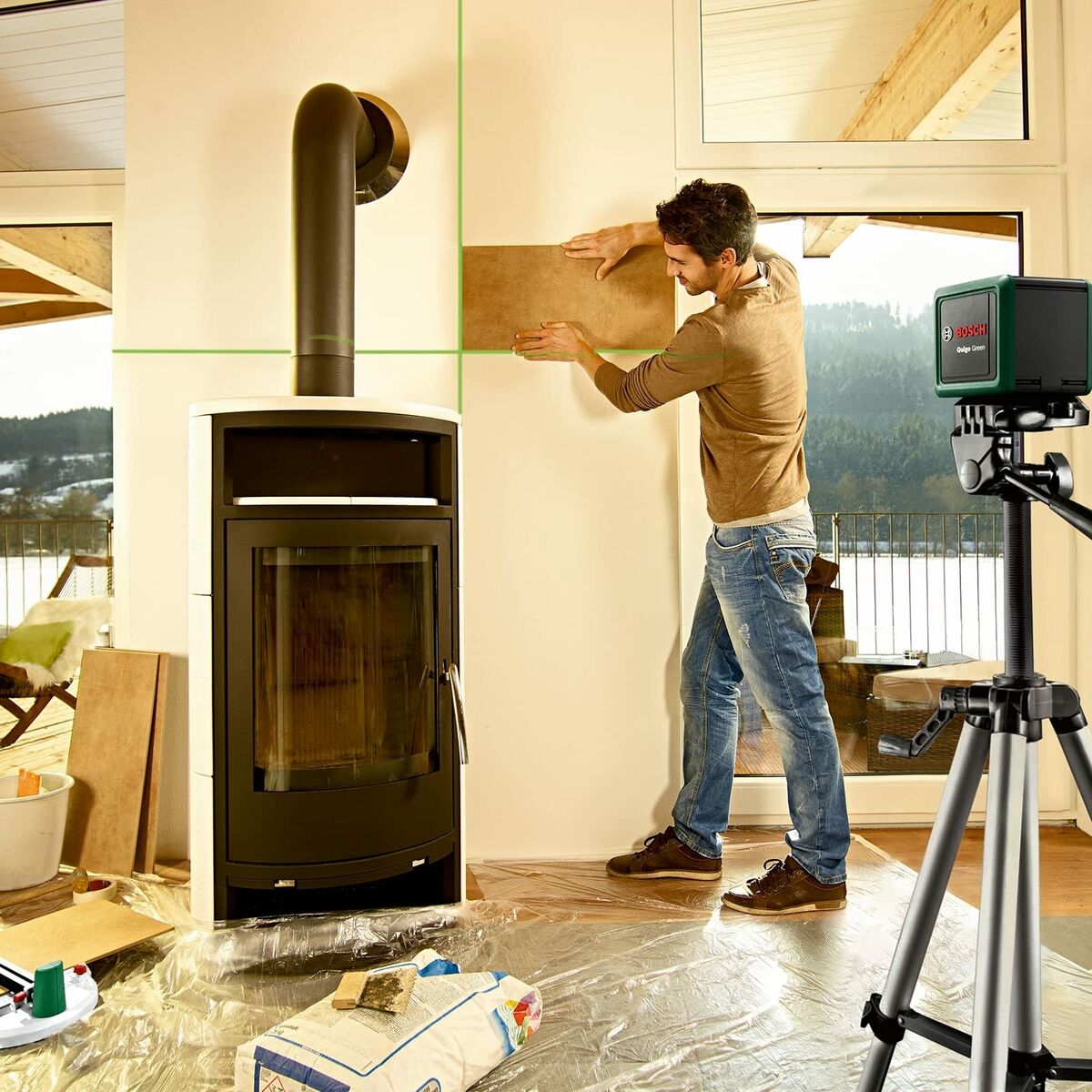 Laser level BOSCH Quigo Green-3