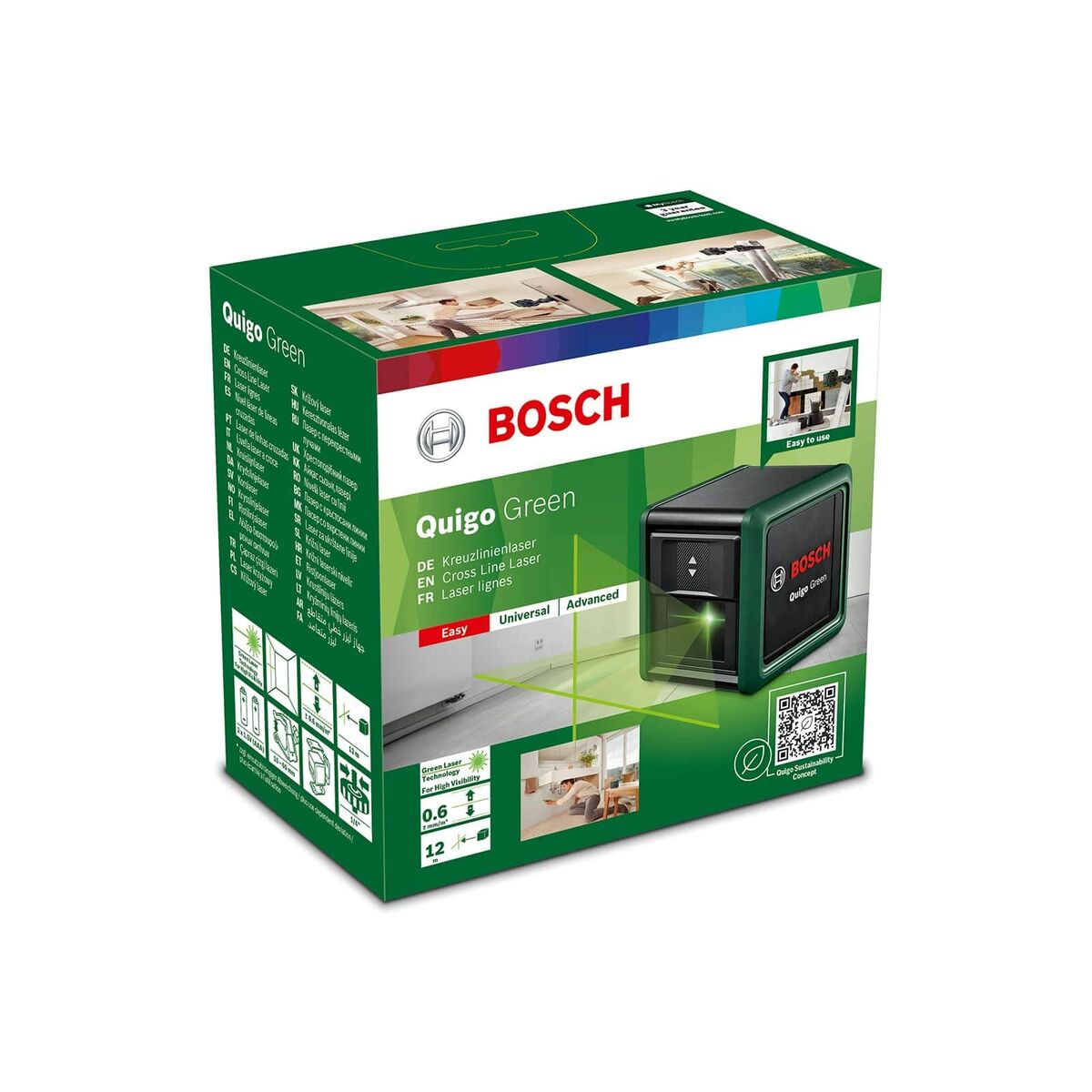 Laser level BOSCH Quigo Green-7